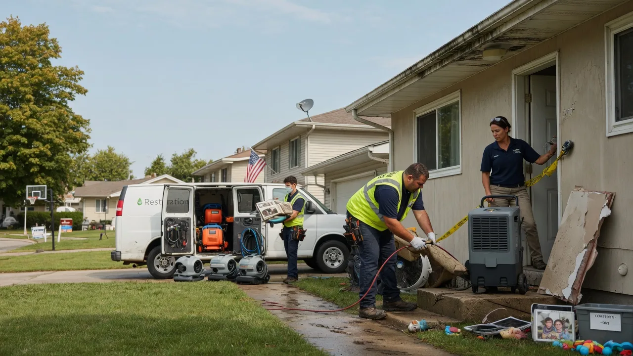 Water Damage Restoration in Lower Salem, OH near me